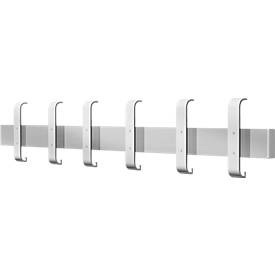 undefined, Sicherheits-Wandgarderobe Garderobenelement BxH 950 x 190 mm, Einzel-Wandgarderobe Arosa