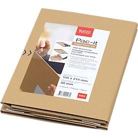 Elco switzerland, Elco Pac-it Easy 52 Versandverpackung A5, 2er-Pack, braun, Elco Pac-it Easy 52 Versandverpackung A5, 2er-Pack, braun