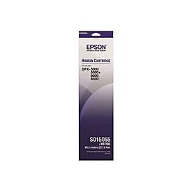 Epson, Epson - 1 - Schwarz - Textilband, Epson Farbband, schwarz, Nylon, 8766, C13S015055, (15 Mio. Zeichen)