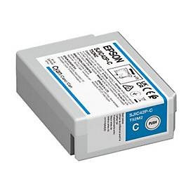Epson, Epson SJIC42P-C - Cyan - original - Tintenpatrone, Epson Tinte SJIC42P-C Cyan