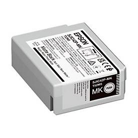 Epson, Epson SJIC42P-MK - mattschwarz - original - Tintenpatrone, Epson Tinte SJIC42P-MK