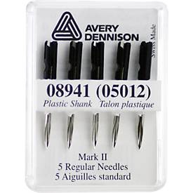 Avery Dennison, Ersatznadeln, für Etikettierpistole Economy, Standard, 5 Stück, Ersatznadeln, für Etikettierpistole Economy, Standard, 5 Stück