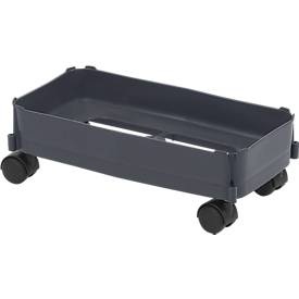 Fahrgestell Tragkraft max. 80 kg, für Inhalt 60 l Rollen für weiche Böden