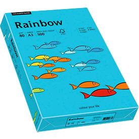 Farbiges Kopierpapier Mondi Rainbow, DIN A3, 80 g/m², blau, 1 Paket = 500 Blatt