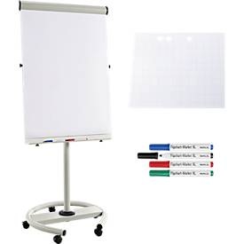 Rocada, Flipchart Business RD 617, mobil, inkl. 40 Blatt Flipchartpapier und 4 Boardmarkern, Flipchart Business RD 617, mobil, inkl. 40 Blatt Flipchartpapier und 4 Boardmarkern
