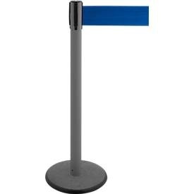undefined, Gurtpfosten GLA 29, anthrazit, Gurt blau, Gurtpfosten GLA 29, anthrazit, Gurt blau