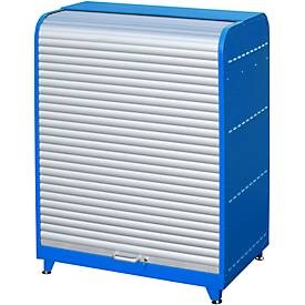 bauer, Gefahrstoff-Rollladenschrank, Typ RSG-4, blau RAL5012, Gefahrstoff-Rollladenschrank, Typ RSG-4, blau RAL5012