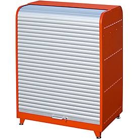 Jungheinrich PROFISHOP, Gefahrstoff-Rollladenschrank RSG1, inkl. Auffangwanne für 2x 200 l, Gefahrstoff-Rollladenschrank RSG1, inkl. Auffangwanne für 2x 200 l