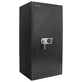 Rottner, Rottner Monaco 120 mit Elektronikschloss Tresor, Geschäftstresor Rottner Monaco 120, Elektronikschloss, B 600 x T 500 x H 1200 mm, Stahl, schwarz