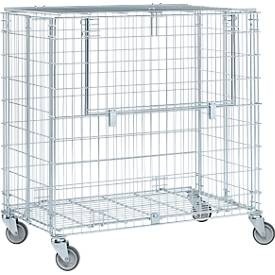 undefined, Ballwagen abschließbar Füllhöhe 870 mm, Lager- und Transportwagen XXL, HxBxT 1.000 x 1.040 x 610 mm