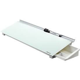 undefined, Rexel 1905174 dry erase board White, Glas-Memoboard Nobo Diamond, f. Schreibtisch, mit verborgenem Organizer