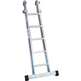 KRAUSE, Krause 802606 Glasreinigerleiter Unterteil, Glasreinigerleiter, Unterteil, 5 Sprossen