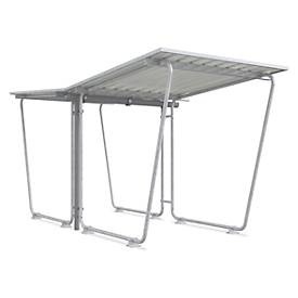 wsm, Grundeinheit Überdachung Siegen, doppelseitig, B 2145 mm, Grundeinheit Überdachung Siegen, doppelseitig, B 2145 mm