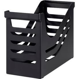 Jalema, Hängemappen-Box Re-Solution, schwarz, Hängemappen-Box Re-Solution, schwarz
