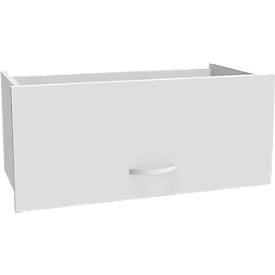 undefined, Hängeregistraturauszug ALICANTE, B 800 x T 400 x H 384 mm, lichtgrau, Hängeregistraturauszug PALENQUE, B 800 x T 400 x H 384 mm, lichtgrau