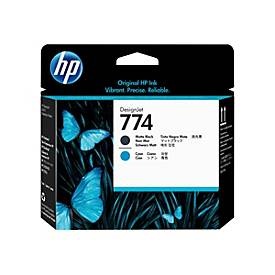 undefined, HP 774 Original Cyan,Matte black Multipack, HP Druckerpatrone, schwarz matt/cyan passend für: DesignJet Z 6610 60-inch;DesignJet Z 6810 42-inch;DesignJet Z 6810 60-inch