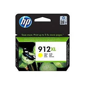 HP Supplies, HP 912 XL Tinte gelb, HP 912XL Original Tintenpatrone 3YL83AE Gelb