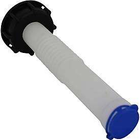 undefined, IBC Adapter mit flexiblem Ausgießer, IBC-Adapter mit flexiblem Ausgießer, Kunststoff, H 70 mm, grün, weiß