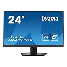 Iiyama, Iiyama XU2494HS-B2 LED-Monitor 60.5 cm (23.8 Zoll) EEK E (A - G) 1920 x 1080 Pixel Full HD 4 ms HDMI®, DisplayPort,, 