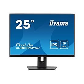 Iiyama, XUB2595WSU-B5, LED-Monitor, Iiyama 25 ETE IPS-panel LED-Monitor EEK F (A - G) 63.5 cm (25 Zoll) 1920 x 1200 Pixel 16:10 4 ms HDMI®, DisplayPort,