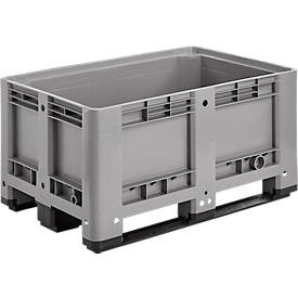 Industriebox, mit 3 Kufen, 330 Liter