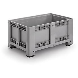 Industriebox, mit 4 Füssen, geschlossen, 330 Liter
