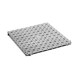 undefined, Kunststoff-Bodenrost, Polyethylen 500 x 500 mm, stabil, VE 20 Stk lichtgrau, Kunststoff-Bodenrost, Polyethylen, 500 x 500 mm, stabil, VE 20 Stk, lichtgrau
