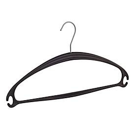 undefined, Kunststoff-Kleiderbügel Pador-Concept Vega, Bügelstärke 12 mm, drehbarer Haken, 10 Stück, schwarz, Kunststoff-Kleiderbügel Pador-Concept Vega, Bügelstärke 12 mm, drehbarer Haken, 10 Stück, schwarz
