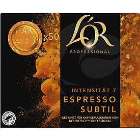 undefined, Kaffeepads L'OR Espresso Subtil Intensität 7, 6 x 50 Pads, 