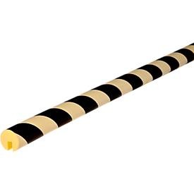 SHG, SHG Knuffi® Kantenschutz Typ B, 1-m-Stück schwarz / lang nachleuchtend, Kantenschutzprofil Typ B, 1-m-Stück, gelb/schwarz, lang nachleuchtend
