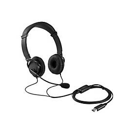 undefined, Kensington USB HiFi-Kopfhörer mit Mikrofon und Lautstärkeregler, Kensington USB HiFi-Kopfhörer mit Mikrofon und Lautstärkeregler