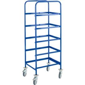 Rollcart Transportsysteme, Kommissionierwagen mit 5 waagerechten Auflageebenen, Kommissionierwagen mit 5 waagerechten Auflageebenen