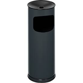 undefined, Sicherheits-Kombiascher, Stahlblech Volumen 17 l, HxØ 610 x 250 mm anthrazit, VAR® Sicherheits-Kombiascher, 17 Liter, anthrazit