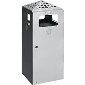 VAR, Kombi-Ascher H92 anthrazit RAL7021