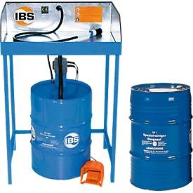 undefined, Kombination Teilereinigungsgerät Typ BK und Spezialreiniger, BASIC Kleinteilereiniger für 50-Liter-Fässer, Stahlblech, Komplettangebot inkl. Spezialreiniger