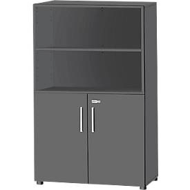 undefined, Kombischrank SET UP, 4 OH, graphit/graphit, Schäfer Shop Select Kombischrank SET UP, 4 OH, graphit/graphit