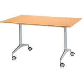 undefined, Konferenztisch, 1400 x 800 mm, Buche, Konferenztisch, 1400 x 800 mm, Buche