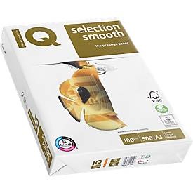 Mondi, Kopierpapier Schäfer Shop IQ Smooth, DIN A3, 100 g/m², hochweiß, 1 Karton = 4 x 500 Blatt, Kopierpapier Mondi IQ Smooth, DIN A3, 100 g/m², hochweiss, 1 Karton = 4 x 500 Blatt