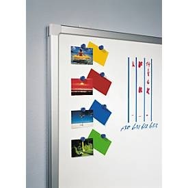 Legamaster, Legamaster Haftmagnet Weiss, 10, Kratzfeste Magnete Legamaster, 10 Stück, weiss