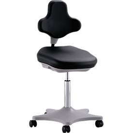 bimos, Labordrehstuhl Labster 9103, Integralschaum, schwarz, Labordrehstuhl Labster 9103, Integralschaum, schwarz