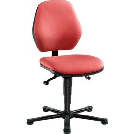 bimos, Laborstuhl Basic, Kunstleder, Stamskin Top rot, Laborstuhl Basic, Kunstleder, Stamskin Top rot
