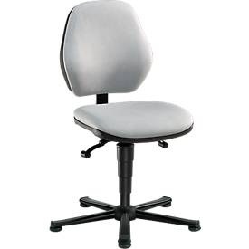 bimos, Laborstuhl Basic, Kunstleder, StamskinTop grau, Laborstuhl Basic, Kunstleder, StamskinTop grau