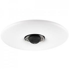Shada, Smart plafondlamp wit incl. LED met speaker mogelijkheid - Clara