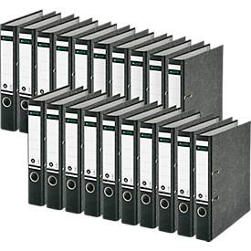 Leitz, LEITZ® Ordner 1050, DIN A4, Rückenbreite 52 mm, 20 Stück, schwarz, LEITZ® Ordner 1050, DIN A4, Rückenbreite 52 mm, 20 Stück, schwarz
