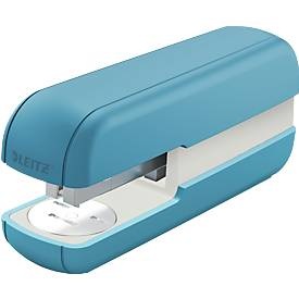 Leitz, Leitz® Heftgerät 5567 Cosy, für bis zu 30 Blatt, inkl. 1 Schachtel Heftklammern, blau, Leitz Heftapparat Cosy, blau, 30 Blatt, 5567-00-61