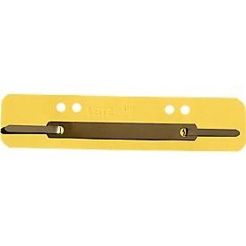 Leitz, LEITZ® Heftstreifen, Karton, DIN A4, 25 Stück, gelb, LEITZ® Heftstreifen, Karton, DIN A4, 25 Stück, gelb