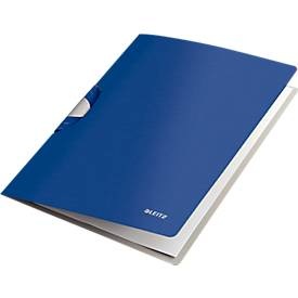 Leitz, LEITZ® Klemmmappe Style ColorClip, mit Clip, titan blau, Leitz Klemmhefter Style, A4, Color Clip, blau, 40 Blatt, 4165-00-69
