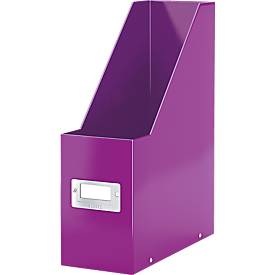undefined, Leitz 60470062 Archivbox u. Archivorganisation, Leitz Click & Store Stehsammler, violett, zusammenklappbar, 6047-00-62