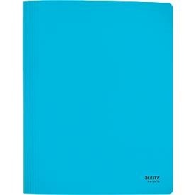 Leitz, Leitz Schnellhefter Recycle A4 Blau, Leitz® Schnellhefter Recycle, Format A4, bis zu 250 Blatt, Heftmechanik, 100 % recycelbar, Blauer Engel, Recyclingkarton, blau