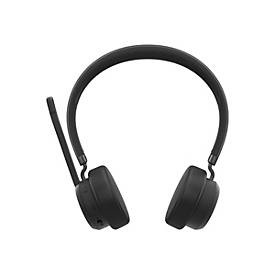 Lenovo, Lenovo - Headset - On-Ear - Bluetooth - kabellos - Adapter USB-A via Bluetooth, Lenovo - Headset - On-Ear - Bluetooth - kabellos - Adapter USB-A via Bluetooth